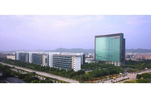 華為研發中心職工食堂60000風量油煙凈化器安裝案例