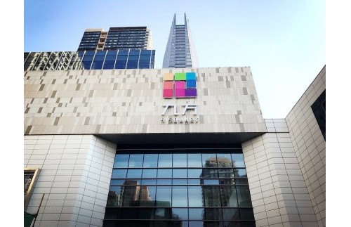 九方購物中心120萬風量餐飲油煙凈化器安裝項目